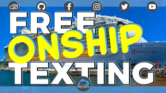 Video thumbnail for FREE TEXTING on Harmony of the Seas