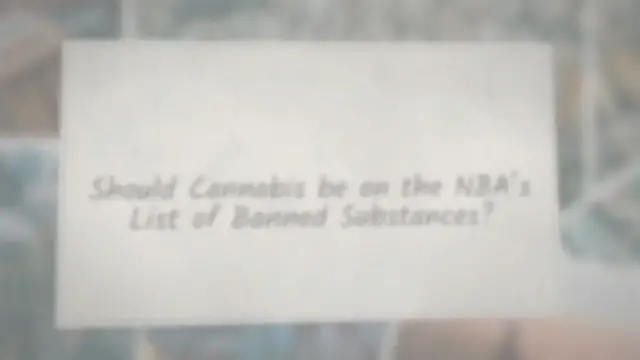 Video thumbnail for Should Cannabis be on the NBA's List of Banned Substances?