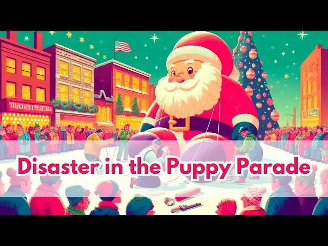 Video thumbnail for Christmas Kids Story | Disaster in the Puppy Parade | Bedtime Children Christmas Story | Storytime