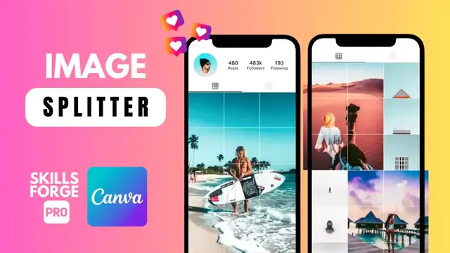 Video thumbnail for How to Create a Perfect Instagram Split Using Canva EASY & FREE!