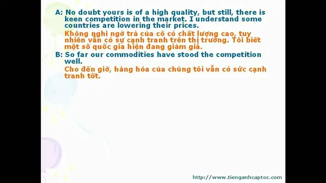 Video thumbnail for English for Trade, Finance, and Bank Unit 12 - Dialogue 002