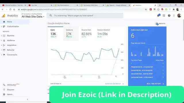 Video thumbnail for Ezoic Ads vs Google Adsense Which Pays More and Have Higher ECPMV and CPC in  Earnings Full Proof