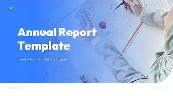 Video thumbnail for Annual Report Template for PPT and Google Slides