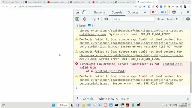 Video thumbnail for Javascript ES6 Modules Tutorial to Split Code in Multiple Files Using Import & Export Statements