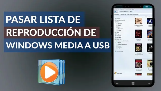 Video thumbnail for Cómo pasar una lista de reproducción de WINDOWS MEDIA a una memoria USB