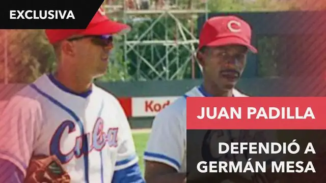 Video thumbnail for Juan Padilla DEFENDIÓ CON TODO a Germán Mesa. "Un gran pelotero y una gran persona"