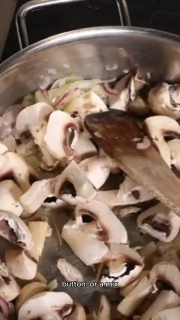 Video thumbnail for mushroom risotto recipe