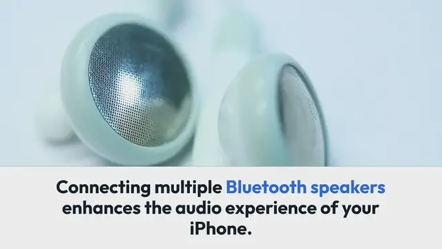 'Video thumbnail for How To Connect Multiple Bluetooth Speakers To iPhone?'