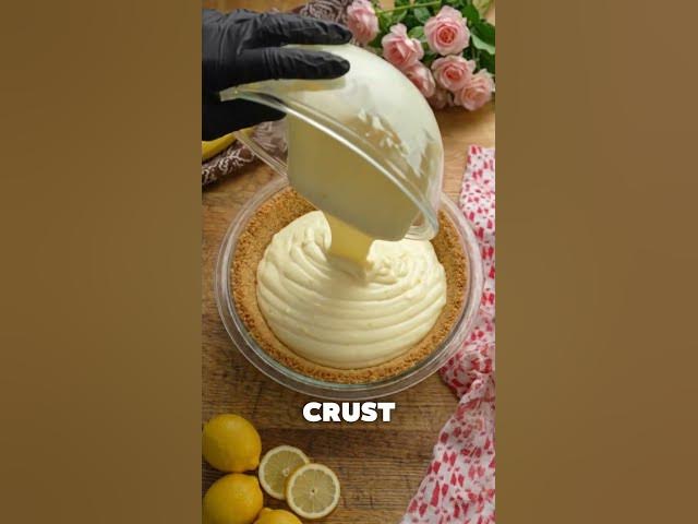 Video thumbnail for 4-Ingredient Lemonade Pie | Easy No-Bake Dessert #easyrecipe