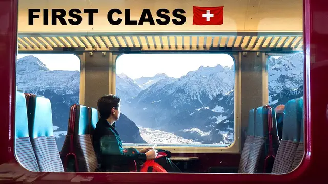 Video thumbnail for The Glacier Express Train! - Switzerland Interrail in Winter 2020