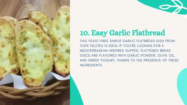 'Video thumbnail for 15 Bread Recipes Without Yeast'