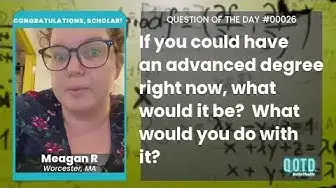 Video thumbnail for Meagan is ready to become a social media guru. All for a good cause!