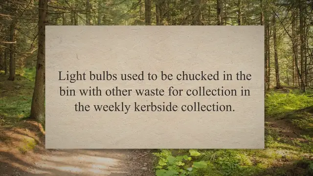 'Video thumbnail for How To Dispose Of Light Bulbs'