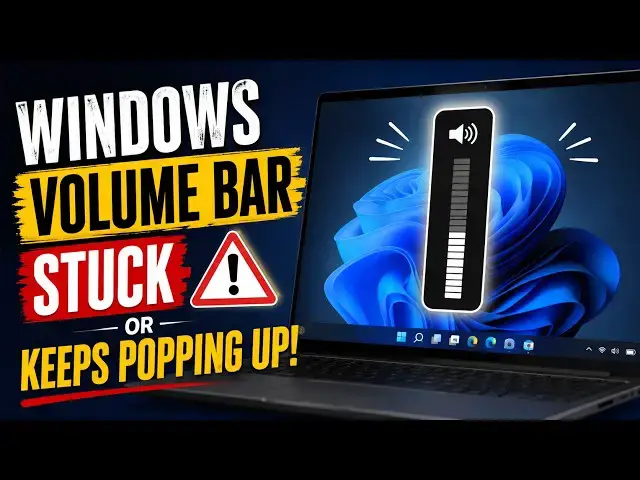 Video thumbnail for Windows 11 Volume Bar Stuck or Keeps Popping Up