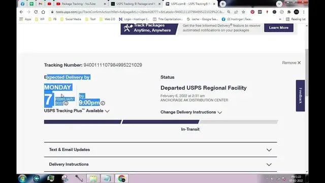 Video thumbnail for How to Track a USPS Package Online | Track USPS Packages without a tracking number! parcel tracking