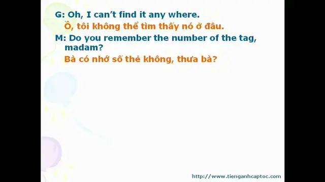 Video thumbnail for English for Hotel Workers - Part 4 -  Lesson 03