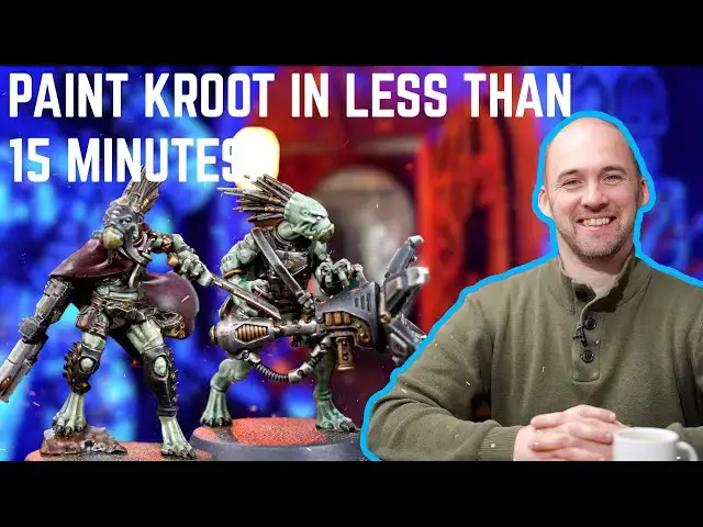 'Video thumbnail for Speed Paint Your Kroot Kill Team with Peachy'