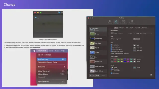 Video thumbnail for Change Terminal Cursor Type in Mac (MacOS Shell)