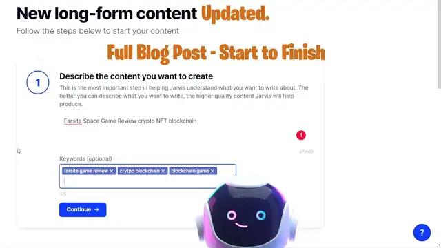 Video thumbnail for How to Only Write About 20% of a Blog Post with Jasper [UPDATED]