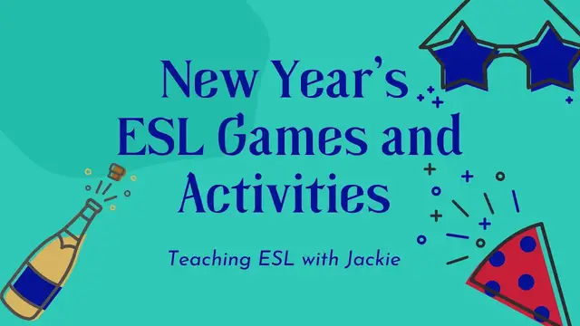 Video thumbnail for New Year's ESL Games and Activities | New Year Resolution Lessons