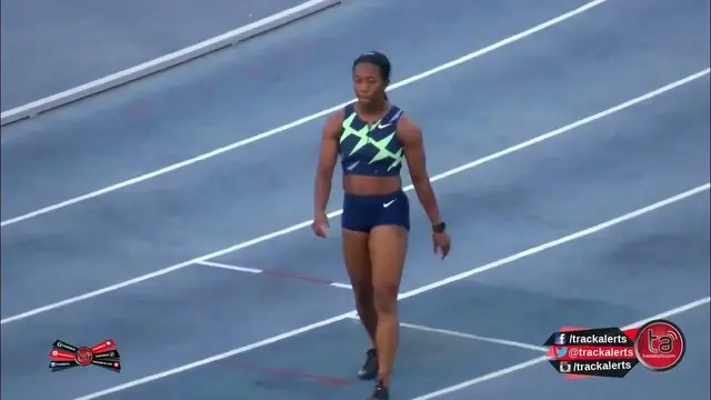 Video thumbnail for Shelly-Ann Fraser-Pryce in Kip Keino Classic 100m