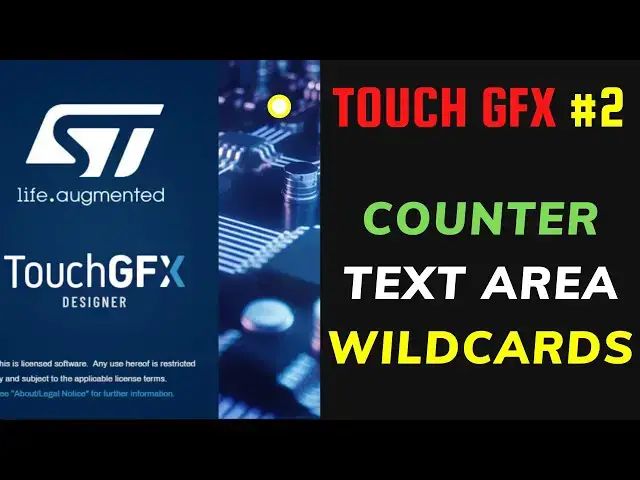 Video thumbnail for TOUCH GFX #2. Counter || Text Area || Wildcards