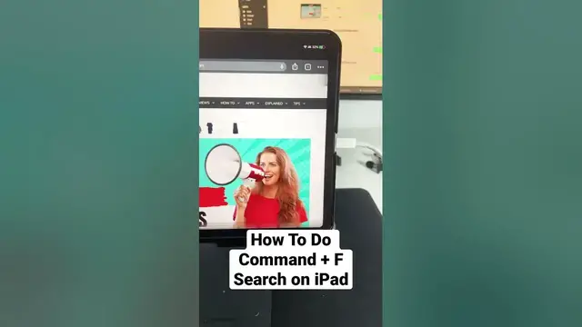 'Video thumbnail for How To Do Command/Control +F Search on iPad (Guide)'