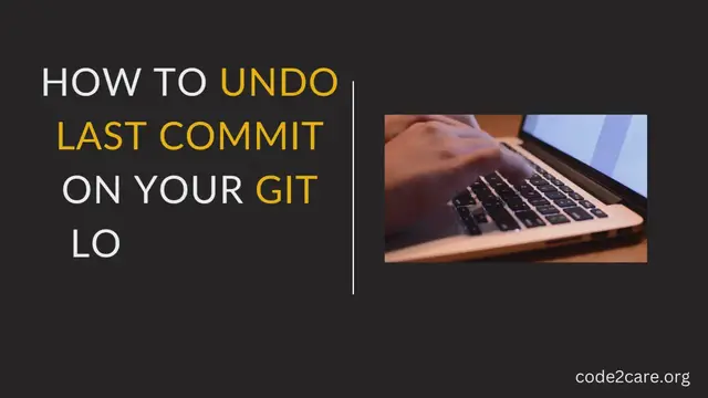 Video thumbnail for How to undo last Git Commit on Local Repository