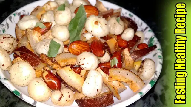 Video thumbnail for Maha ShivRatri Special -Dry Fruit Vrat Healthy Namkeen Food Recipe - Fasting Healthy Recipe