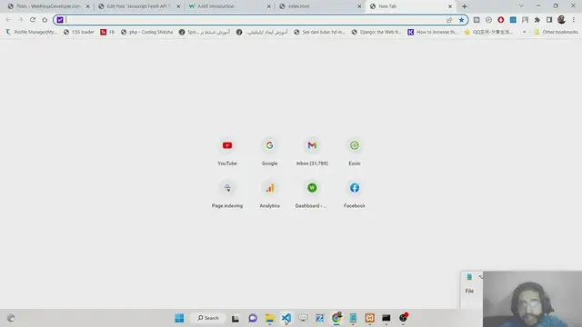 Video thumbnail for AJAX XMLHttpRequest Tutorial to Fetch Data of Text File and Display it in Browser Using Javascript