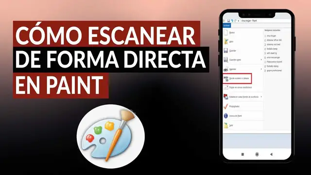 Video thumbnail for ¿Cómo escanear de forma directa en PAINT? - Edita tus imágenes
