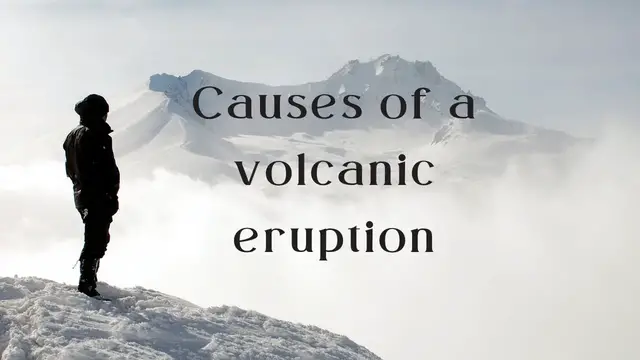 Video thumbnail for Causes of a volcanic eruption