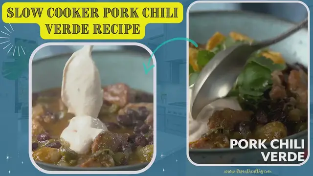 Video thumbnail for Slow Cooker Pork Chili Verde Recipe
