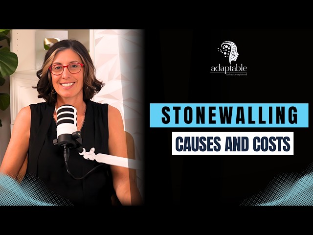 Video thumbnail for Stonewalling: When Silence Becomes The Wall