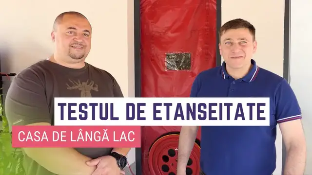 Video thumbnail for Test Blower Door la Casa de lângă lac