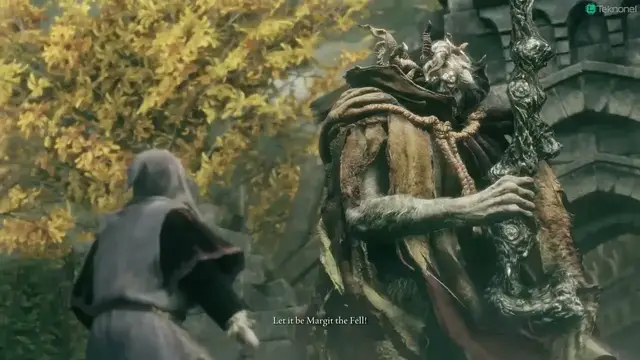 Video thumbnail for Elden Ring Margit, The Fell Omen Boss Fight Astrologer Gravity Mage Build