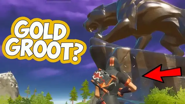 Video thumbnail for NEW Rifts, Panther POI, Skin, Golden Groot & Returning POI?  New Fortnite Update Today