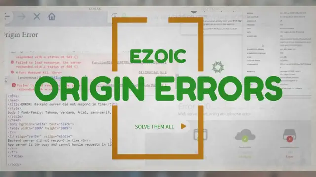 Video thumbnail for Comment résoudre les erreurs d'origine d'Ezoic (ou d'autres problèmes) et monétiser à nouveau?