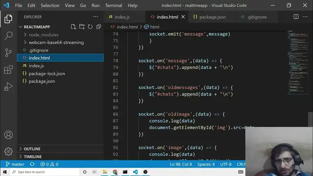 Video thumbnail for Build a Omegle WebRTC Clone Group Chat With File or Images Transfer in Socket.io Using Node.js
