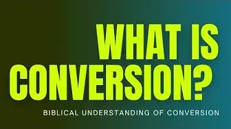 Video thumbnail for What Is Biblical Conversion | Pastor Christian Lawanda [ Honey Let's Talk ]