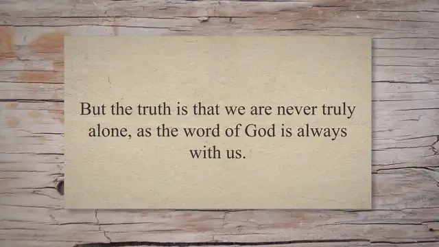 Video thumbnail for Healing Scriptures for the Sick: Finding Strength and Comfort in God's Word