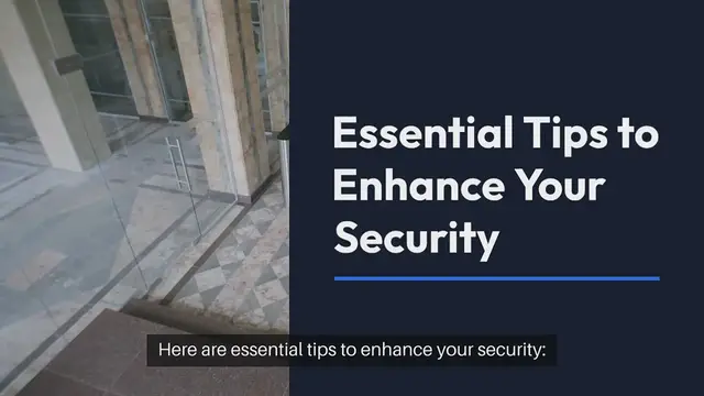 'Video thumbnail for Home Security Tips For Solo Dwellers'