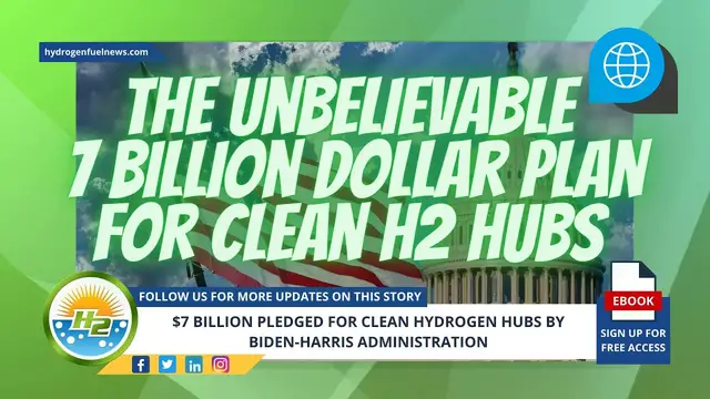 Video thumbnail for $7 Billion Pledged for Clean Hydrogen Hubs by Biden-Harris Administration