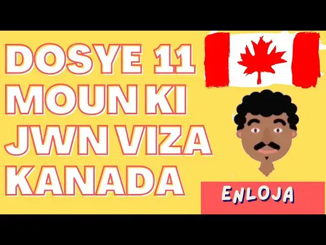 Video thumbnail for 11 moun sa yo jwn viza pou Canada 🇨🇦. Men kisa yo te bay immigration. #enloja #canada