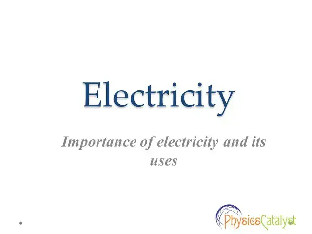 'Video thumbnail for Electricity and its uses | class 10 Science Electricity Chapter'