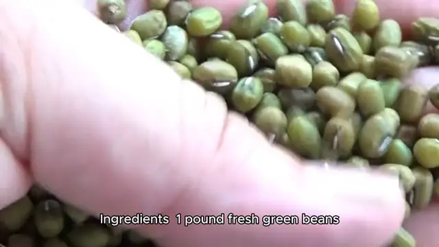 Video thumbnail for string bean recipe