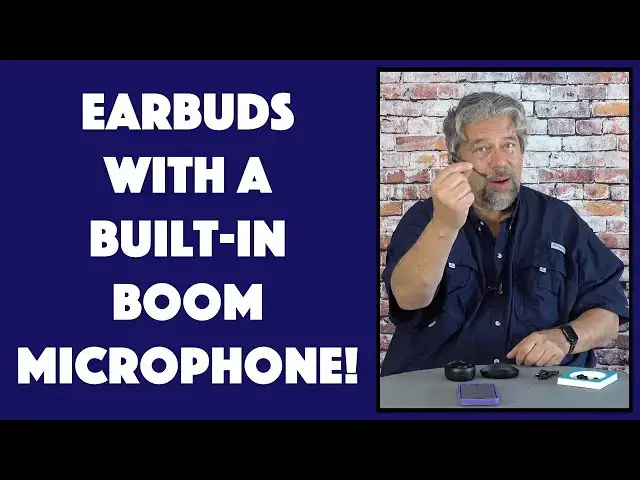 'Video thumbnail for JLab WorkBuds In-Ear Headset with Boom Mic -- DEMO & REVIEW'