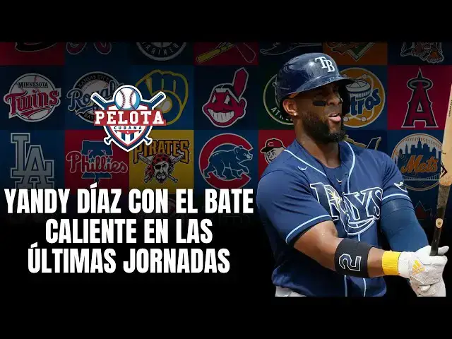 Video thumbnail for YANDY DÍAZ: con el bate caliente en MLB