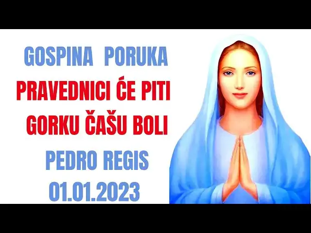 Video thumbnail for GOSPINA PORUKA -  PRAVEDNICI ĆE PITI GORKU ČAŠU BOLI