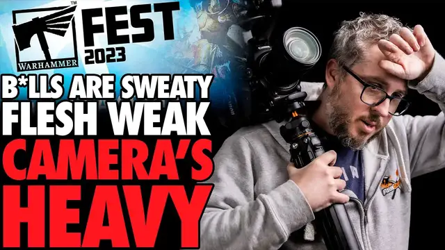 'Video thumbnail for Warhammer Fest 2023 Cinematic Recap - BoltGun, Leviathan, 10th Edition, Golden Demon and Queues'
